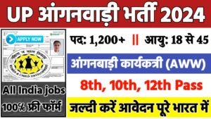 UP Aganwadi Recruitment 2024: यूपी आंगनवाड़ी भर्ती 2024