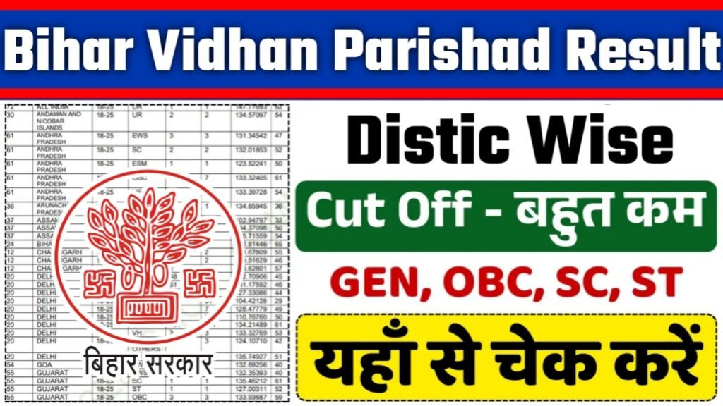 Bihar Vidhan Parishad Result 2025: रिजल्ट जारी यहां से करें चेक या डाउनलोड