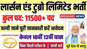 L&T New Vacancy 2025- लार्सन एंड टुब्रो भर्ती 2025, Authoritative Notice Out