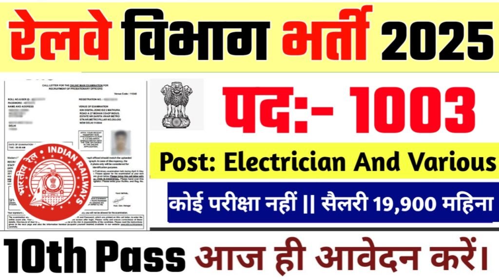 SECR Railway New Vacancy 2025- SECR रेलवे भर्ती 2025, Authoritative Notice Out