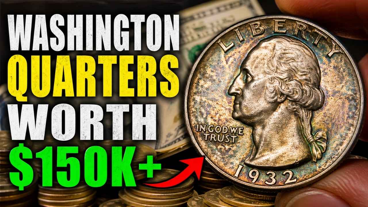 Washington Quarters Worth $150K+ | Rare Coins That Look Ordinary