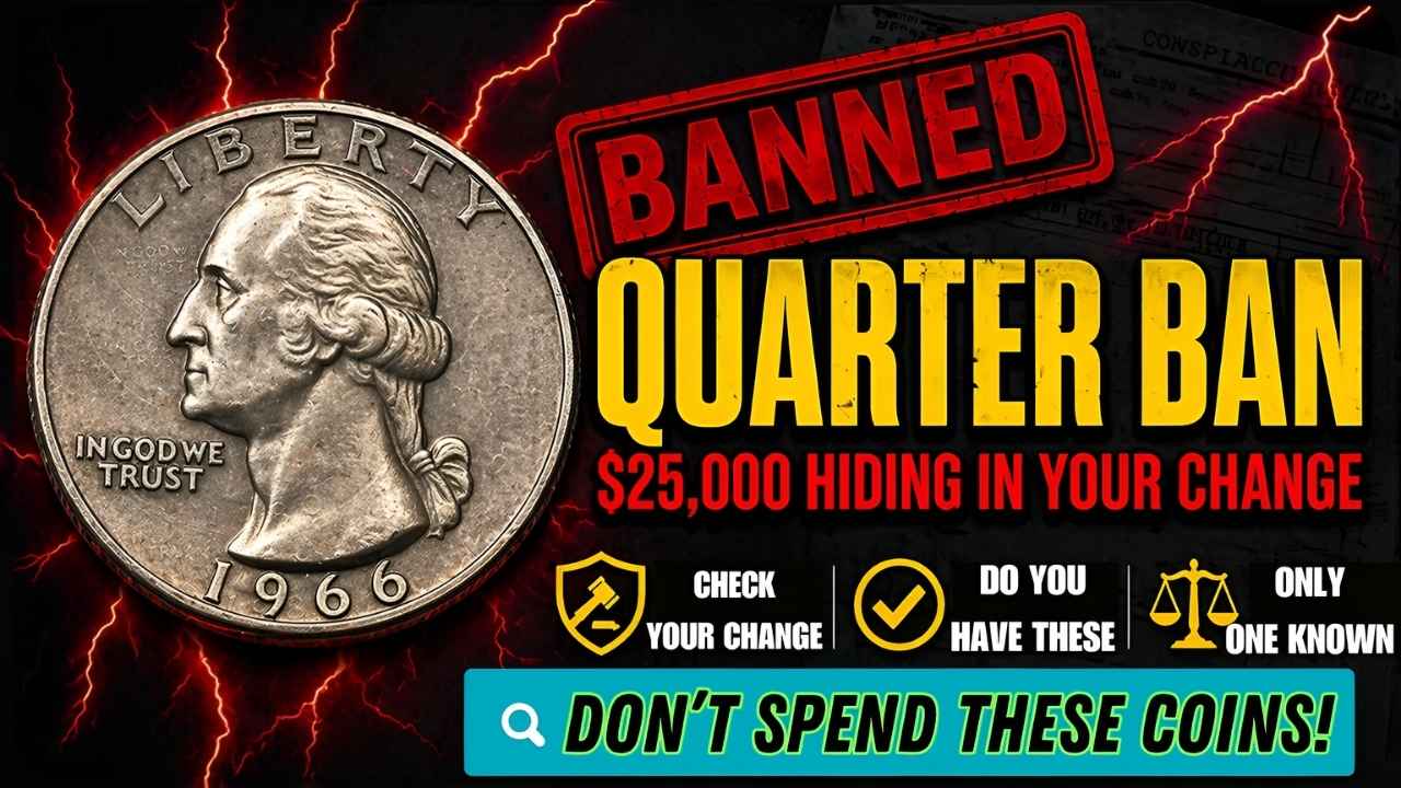Rare Quarters Worth $25,000: Don’t Spend These Hidden Treasures in Your Change