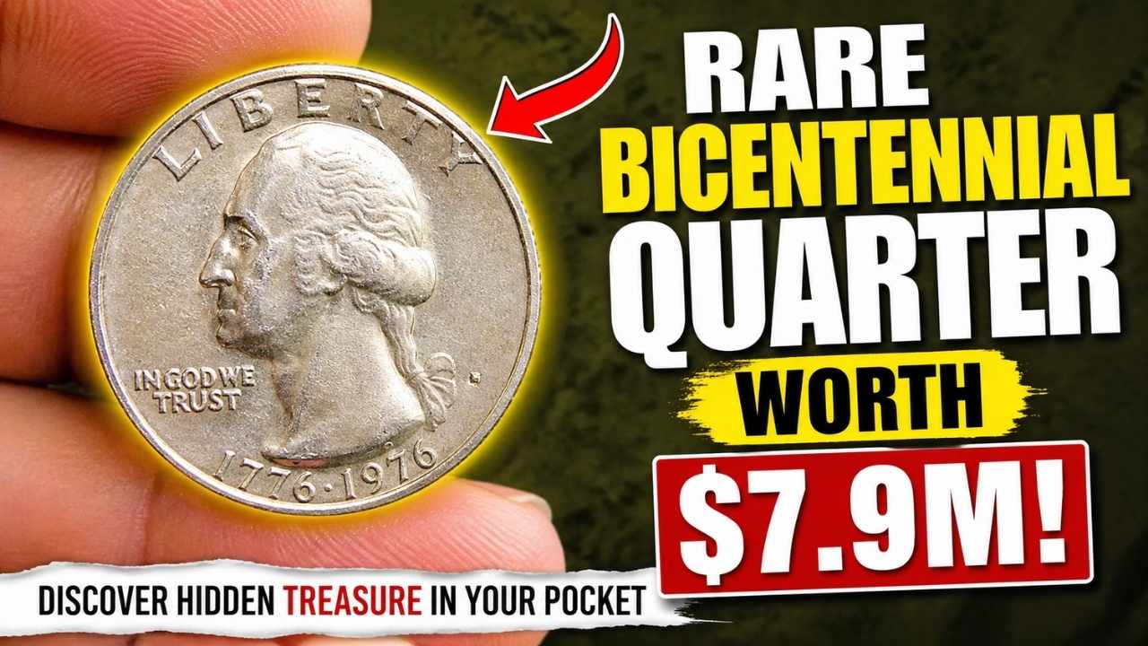 Rare Bicentennial Quarter Worth 7.9M – Discover Hidden Treasure in Your Pocket