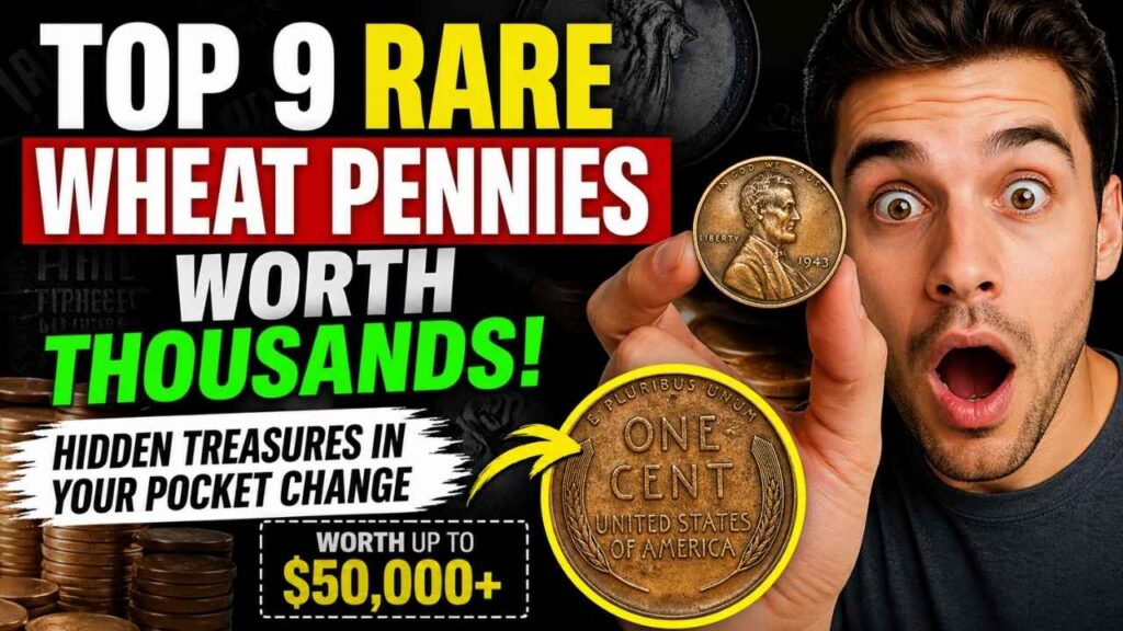 Top 9 Rare Wheat Pennies Worth Thousands: Hidden Treasures in Your Pocket Change