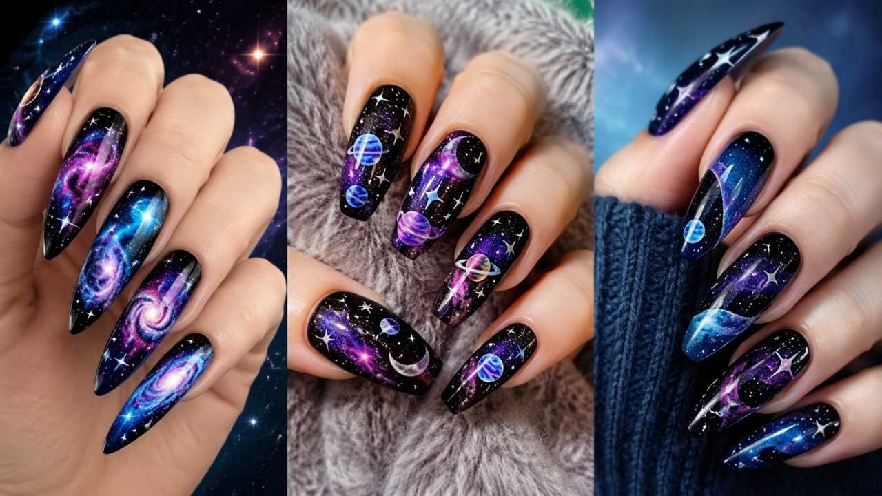 Galaxy‑Inspired Nail Art Ideas: Cosmic Designs That Shine Bright with Bold Celestial Fashion Style