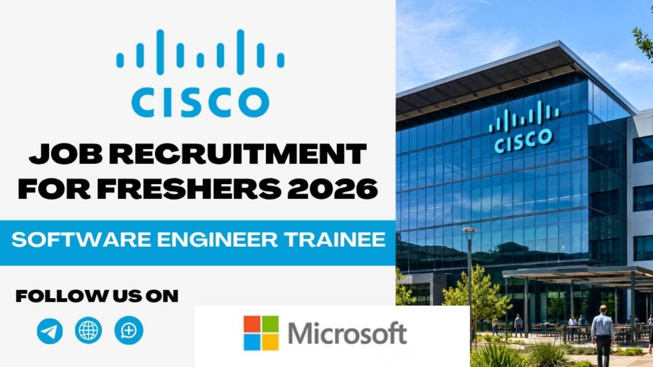 Cisco Software Engineer 2026 | Code with Cisco Careers in Bangalore | Apply Now Freshers